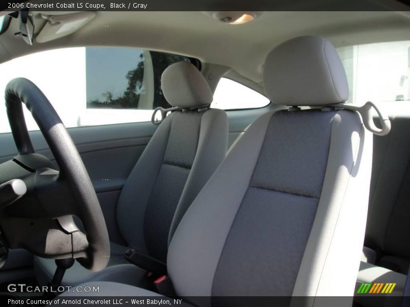 Black / Gray 2006 Chevrolet Cobalt LS Coupe