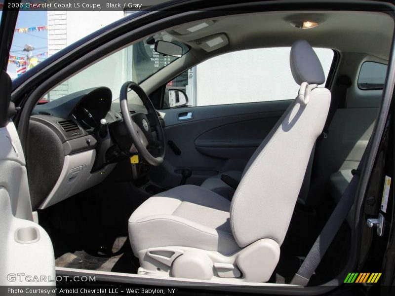 Black / Gray 2006 Chevrolet Cobalt LS Coupe