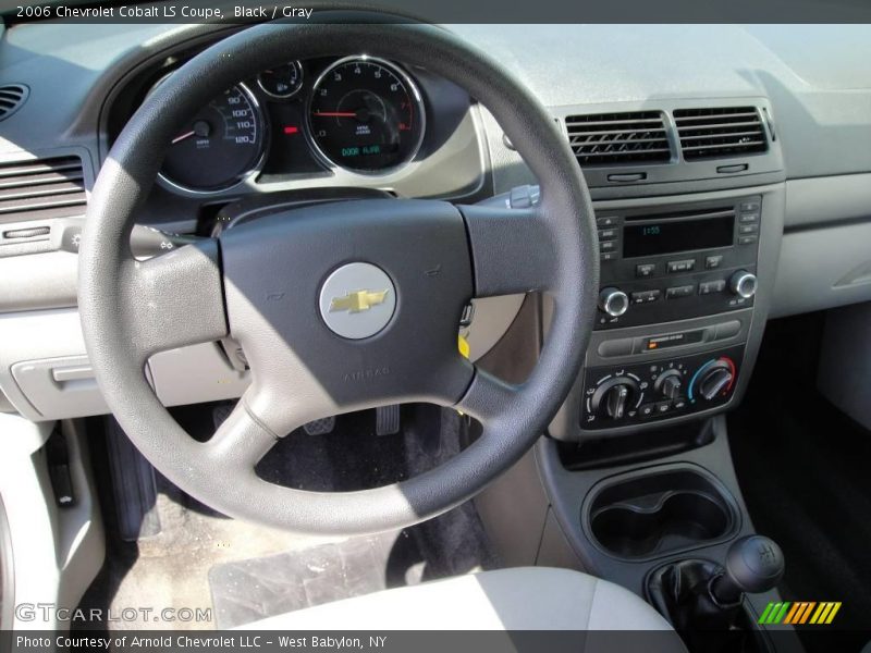 Black / Gray 2006 Chevrolet Cobalt LS Coupe