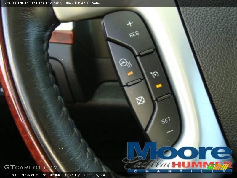 Black Raven / Ebony 2008 Cadillac Escalade ESV AWD
