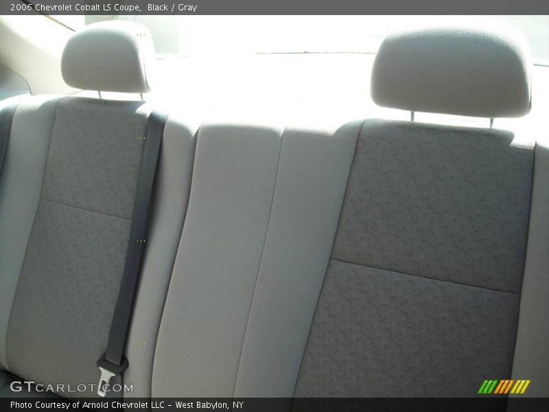 Black / Gray 2006 Chevrolet Cobalt LS Coupe