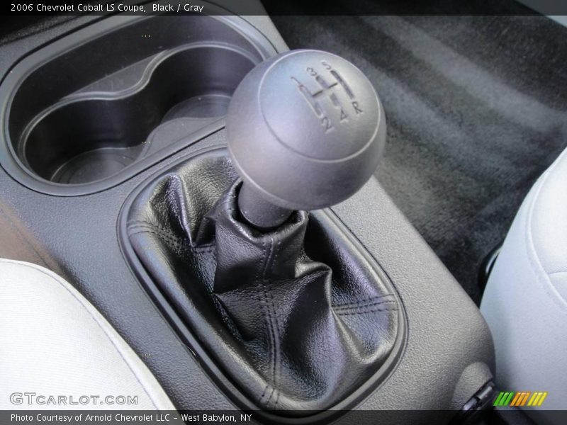 Black / Gray 2006 Chevrolet Cobalt LS Coupe