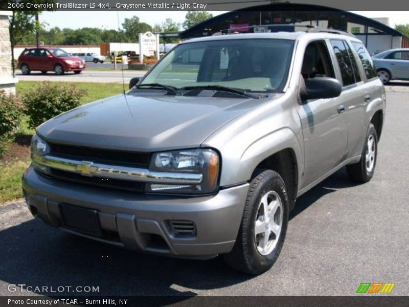 Graystone Metallic / Light Gray 2006 Chevrolet TrailBlazer LS 4x4