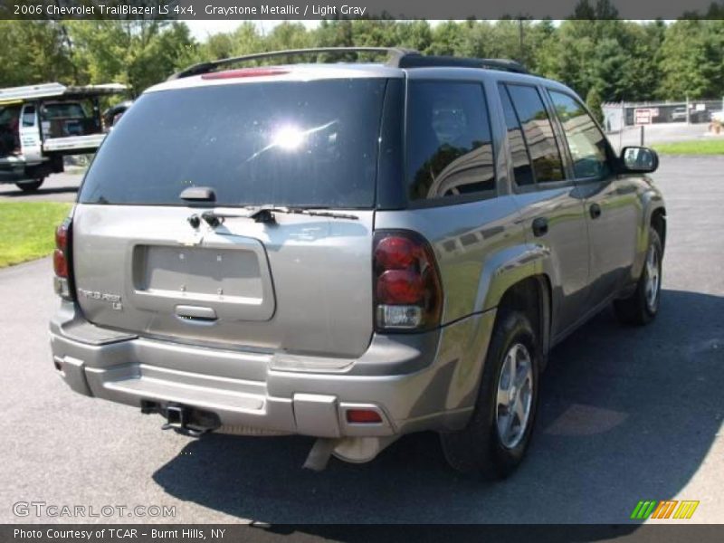 Graystone Metallic / Light Gray 2006 Chevrolet TrailBlazer LS 4x4