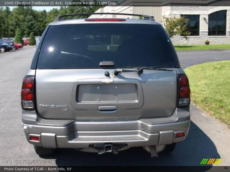 Graystone Metallic / Light Gray 2006 Chevrolet TrailBlazer LS 4x4