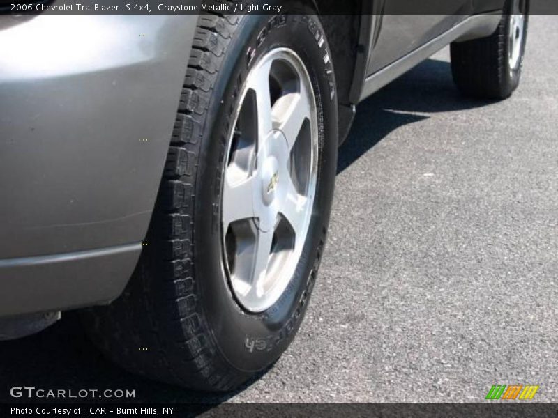 Graystone Metallic / Light Gray 2006 Chevrolet TrailBlazer LS 4x4
