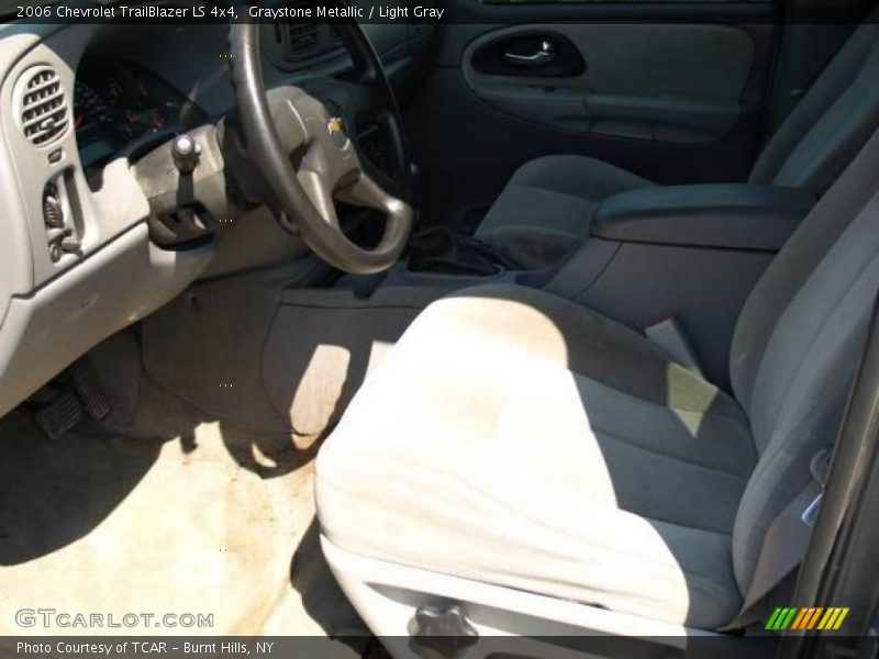 Graystone Metallic / Light Gray 2006 Chevrolet TrailBlazer LS 4x4
