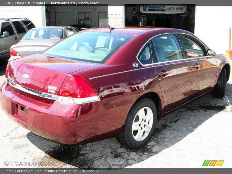 Bordeaux Red / Ebony Black 2007 Chevrolet Impala LS