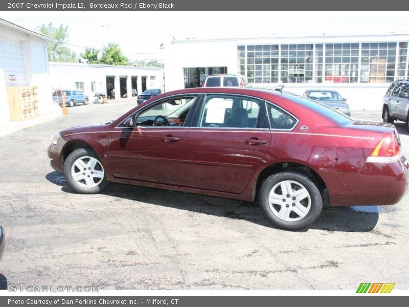 Bordeaux Red / Ebony Black 2007 Chevrolet Impala LS