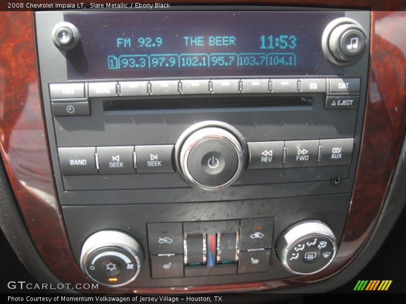 Slate Metallic / Ebony Black 2008 Chevrolet Impala LT