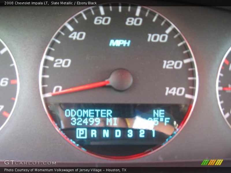 Slate Metallic / Ebony Black 2008 Chevrolet Impala LT