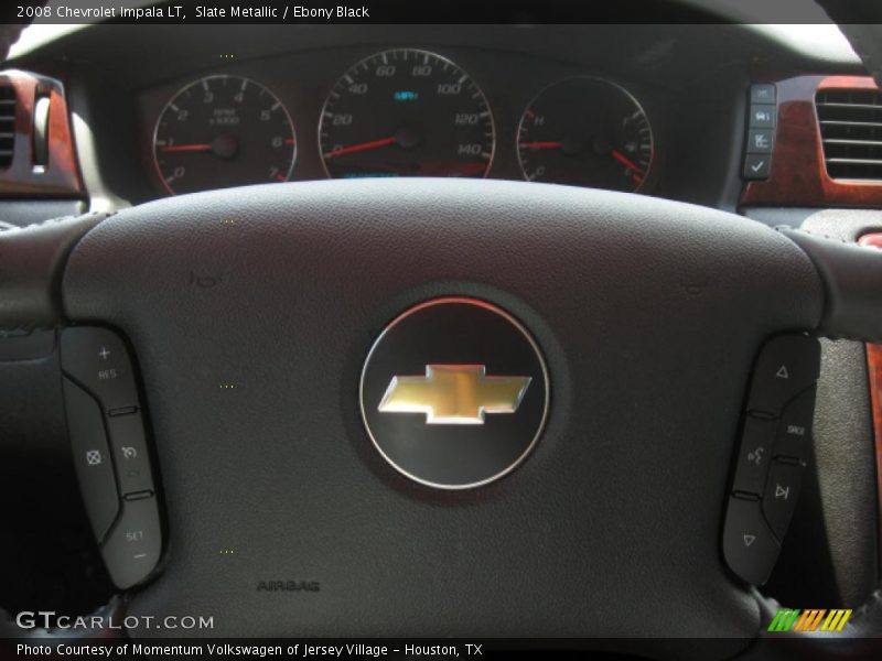 Slate Metallic / Ebony Black 2008 Chevrolet Impala LT