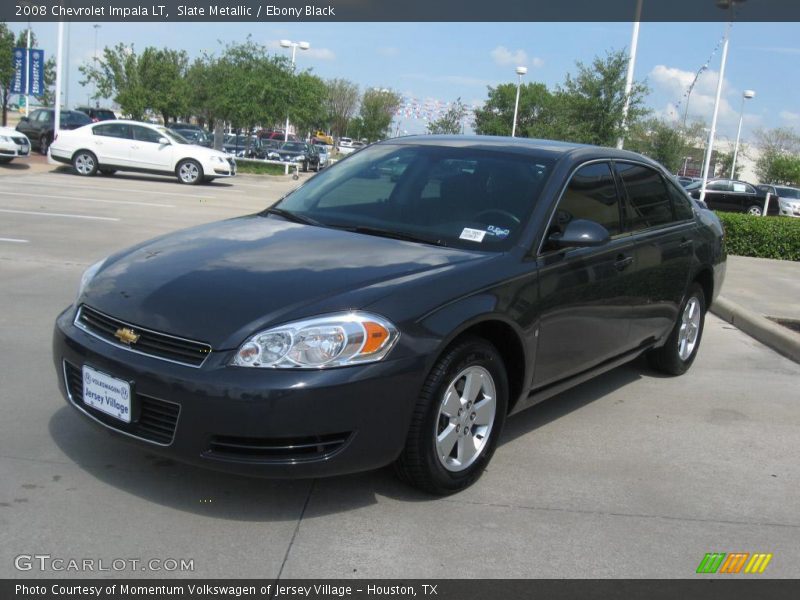 Slate Metallic / Ebony Black 2008 Chevrolet Impala LT