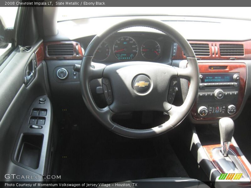 Slate Metallic / Ebony Black 2008 Chevrolet Impala LT