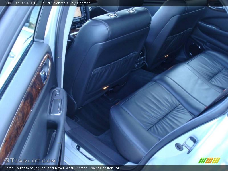 Liquid Silver Metallic / Charcoal 2007 Jaguar XJ XJ8