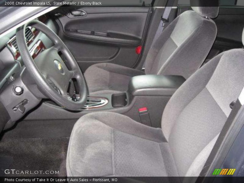 Slate Metallic / Ebony Black 2008 Chevrolet Impala LS