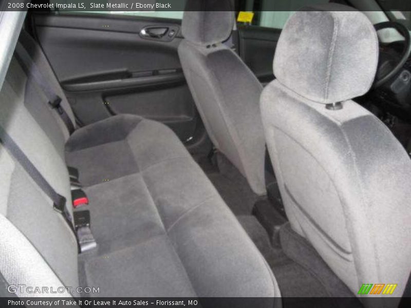 Slate Metallic / Ebony Black 2008 Chevrolet Impala LS