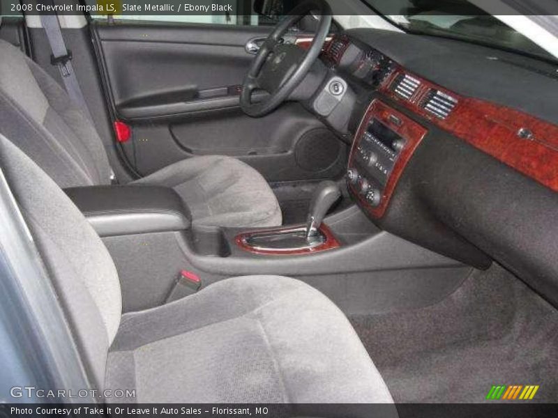 Slate Metallic / Ebony Black 2008 Chevrolet Impala LS