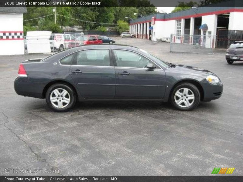 Slate Metallic / Ebony Black 2008 Chevrolet Impala LS