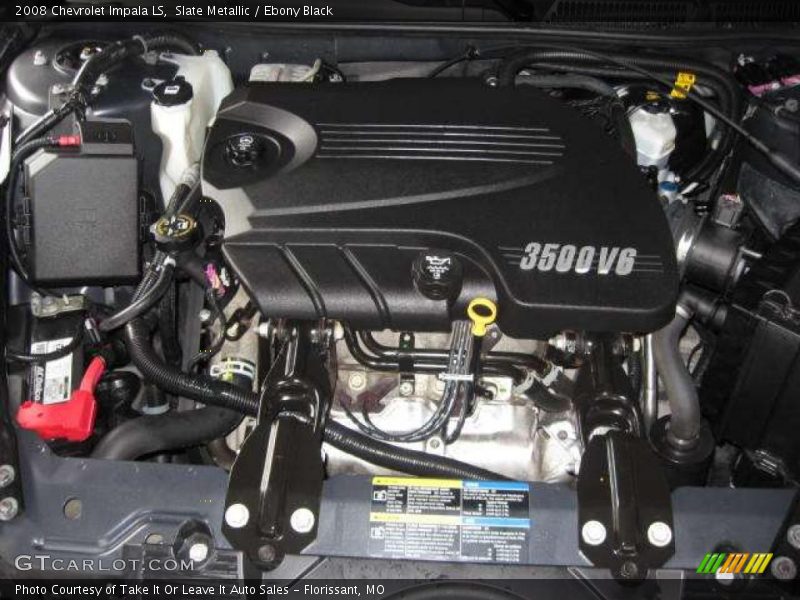 Slate Metallic / Ebony Black 2008 Chevrolet Impala LS
