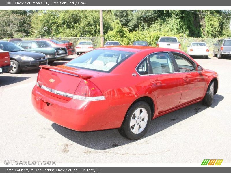 Precision Red / Gray 2008 Chevrolet Impala LT