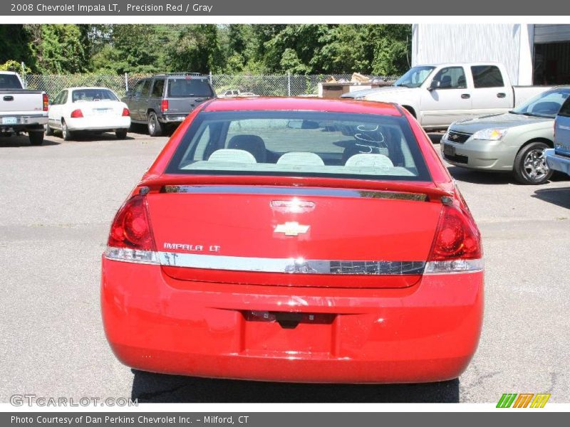Precision Red / Gray 2008 Chevrolet Impala LT