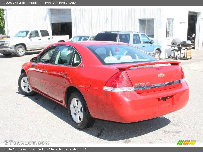 Precision Red / Gray 2008 Chevrolet Impala LT