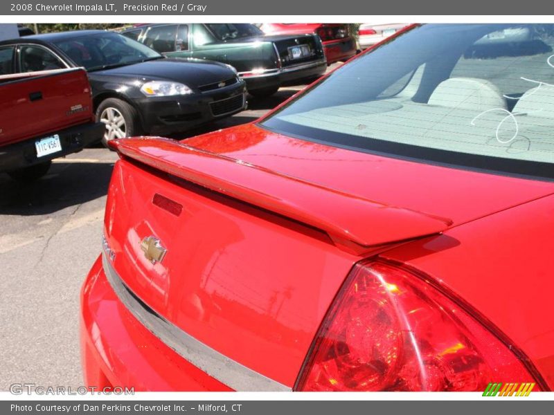 Precision Red / Gray 2008 Chevrolet Impala LT