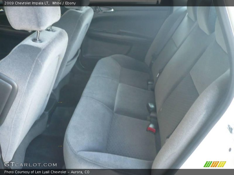 White / Ebony 2009 Chevrolet Impala LT