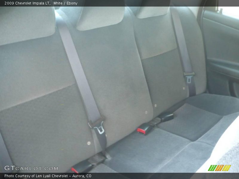 White / Ebony 2009 Chevrolet Impala LT
