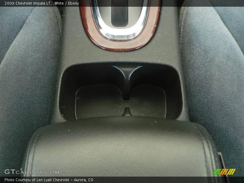 White / Ebony 2009 Chevrolet Impala LT