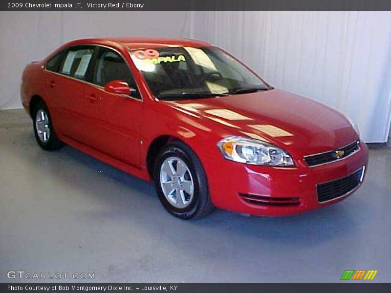 Victory Red / Ebony 2009 Chevrolet Impala LT