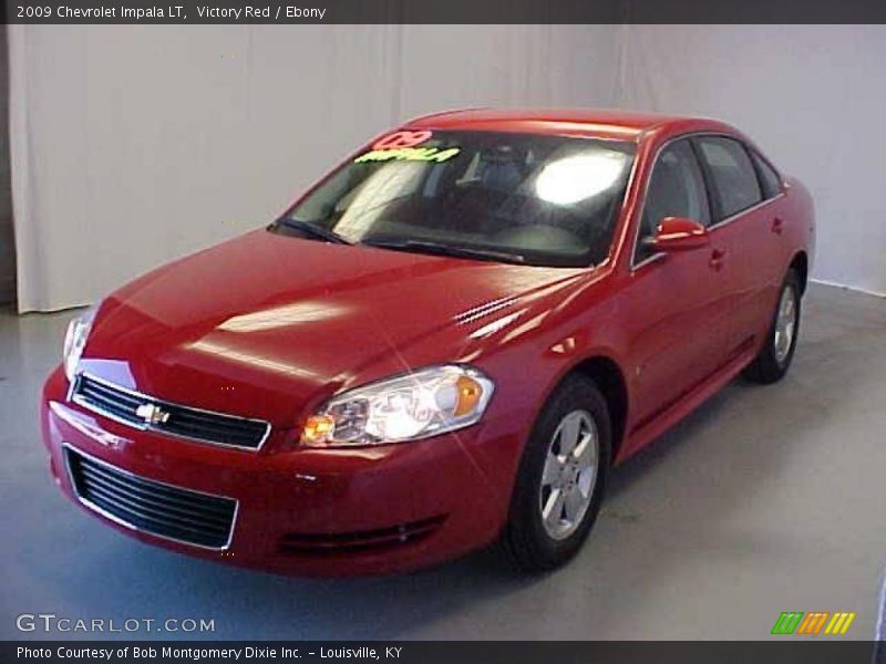 Victory Red / Ebony 2009 Chevrolet Impala LT