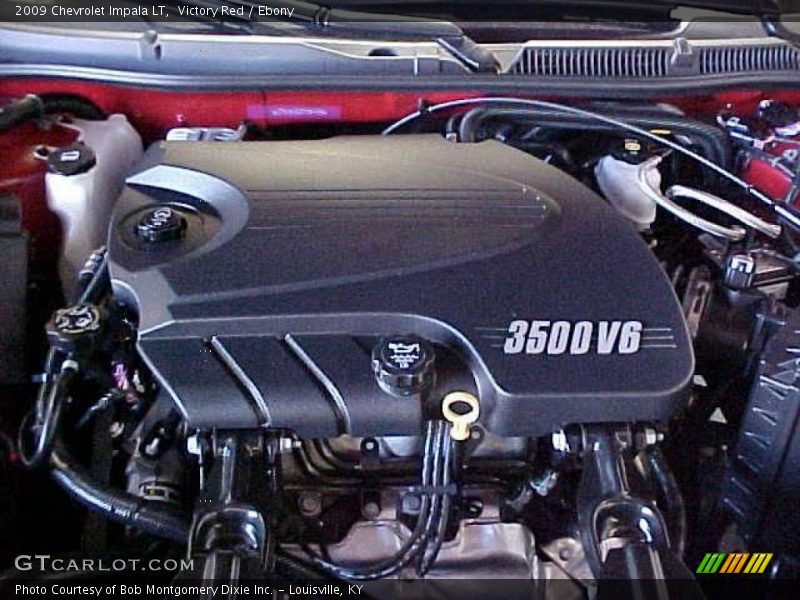Victory Red / Ebony 2009 Chevrolet Impala LT