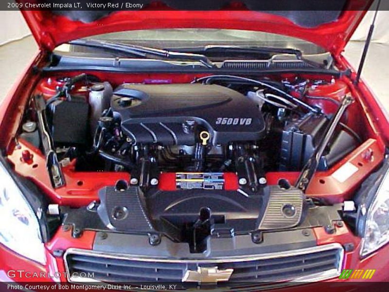 Victory Red / Ebony 2009 Chevrolet Impala LT