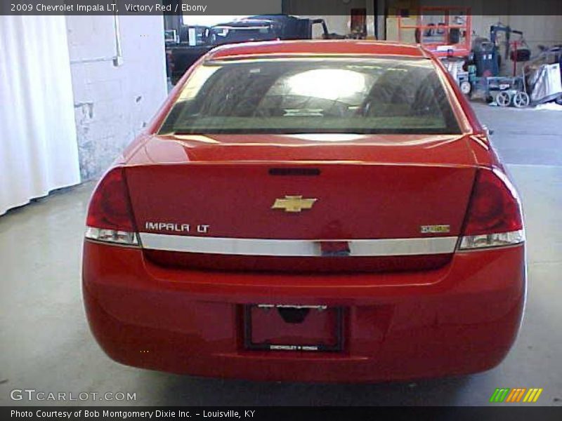 Victory Red / Ebony 2009 Chevrolet Impala LT