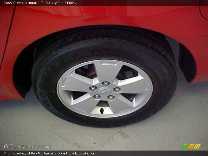 Victory Red / Ebony 2009 Chevrolet Impala LT
