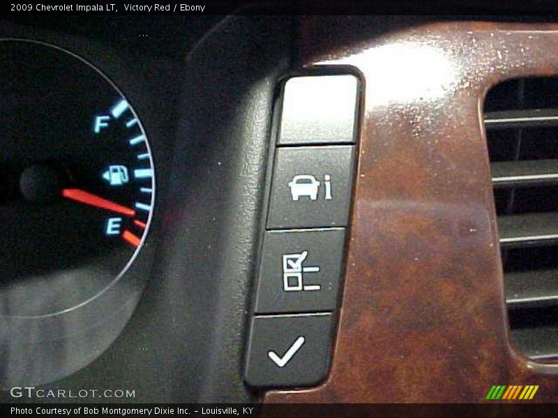 Victory Red / Ebony 2009 Chevrolet Impala LT