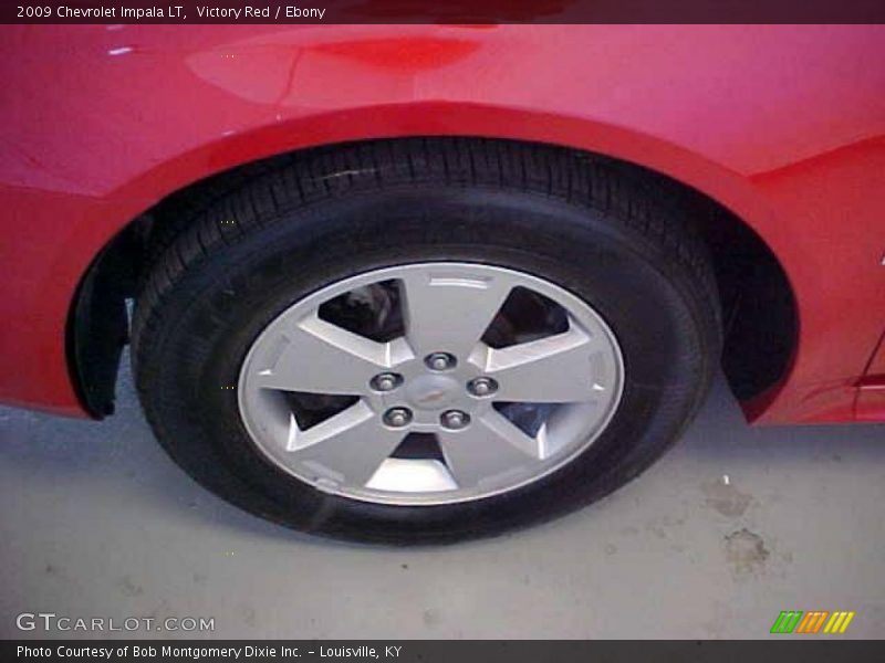 Victory Red / Ebony 2009 Chevrolet Impala LT