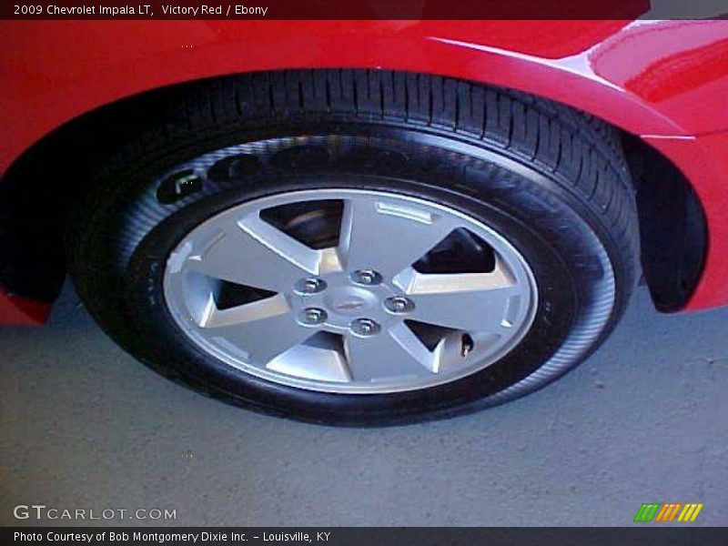 Victory Red / Ebony 2009 Chevrolet Impala LT