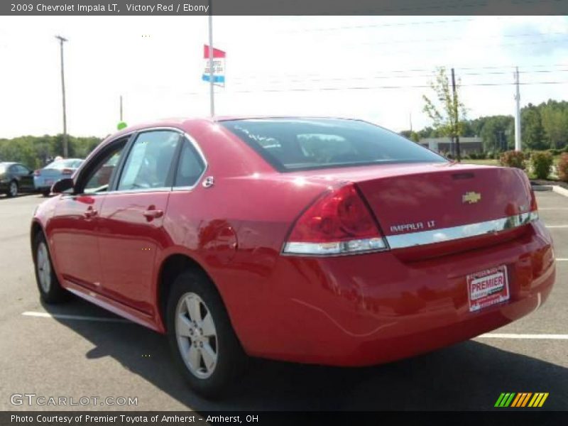 Victory Red / Ebony 2009 Chevrolet Impala LT