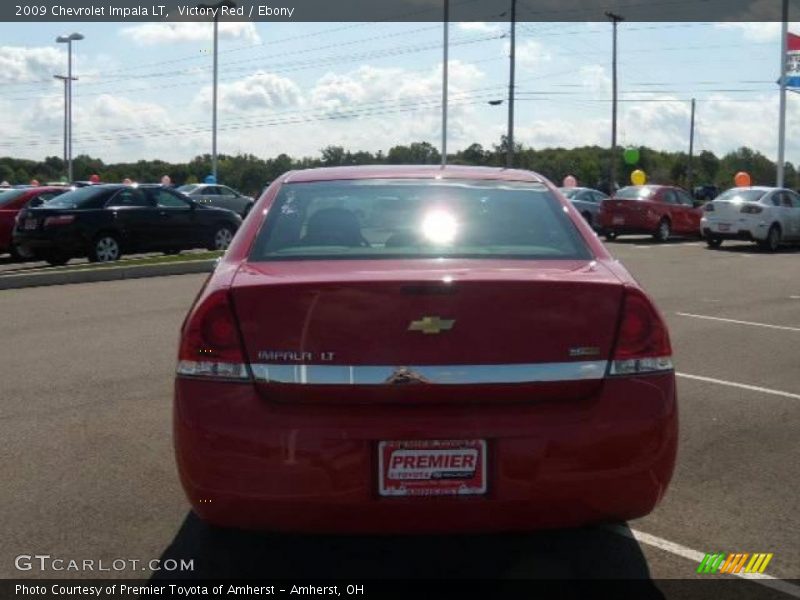 Victory Red / Ebony 2009 Chevrolet Impala LT