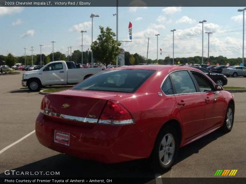 Victory Red / Ebony 2009 Chevrolet Impala LT
