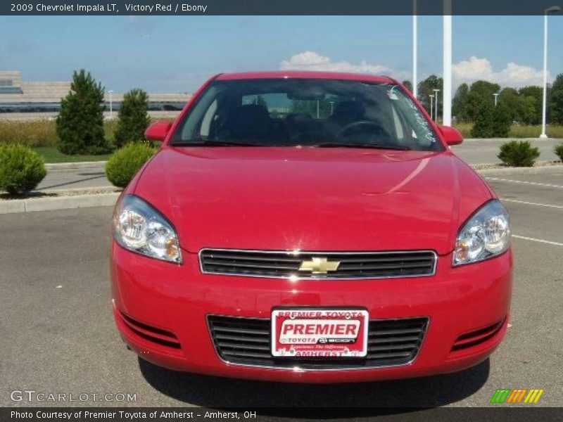 Victory Red / Ebony 2009 Chevrolet Impala LT