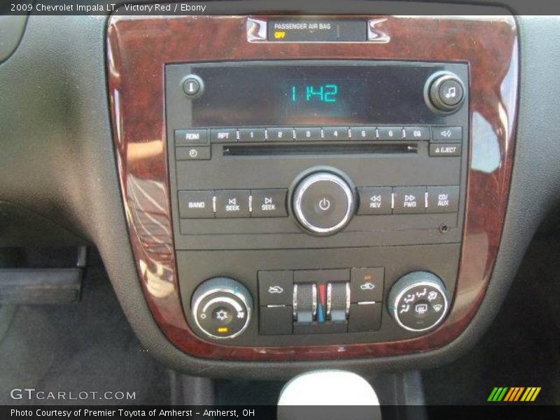 Victory Red / Ebony 2009 Chevrolet Impala LT