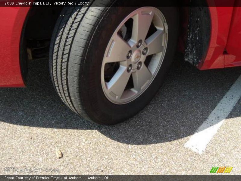 Victory Red / Ebony 2009 Chevrolet Impala LT