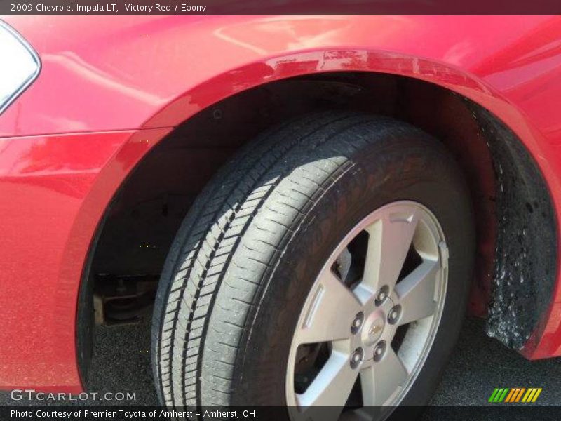 Victory Red / Ebony 2009 Chevrolet Impala LT