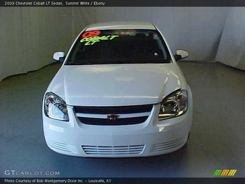 Summit White / Ebony 2009 Chevrolet Cobalt LT Sedan