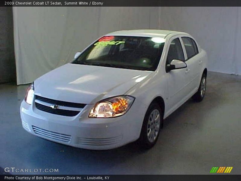 Summit White / Ebony 2009 Chevrolet Cobalt LT Sedan
