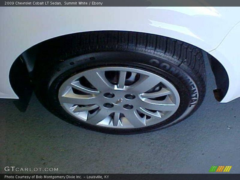 Summit White / Ebony 2009 Chevrolet Cobalt LT Sedan